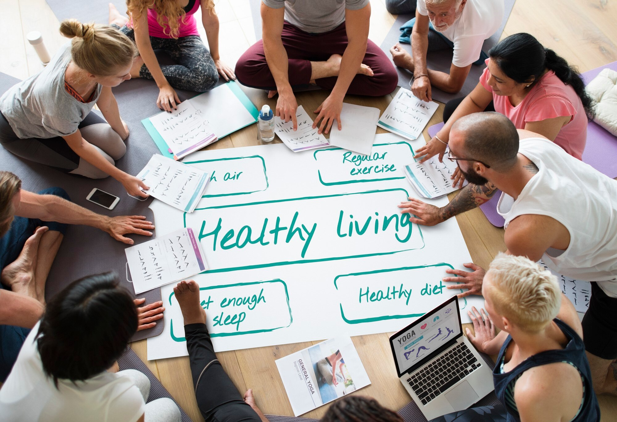 Wellness counseling and fitness group